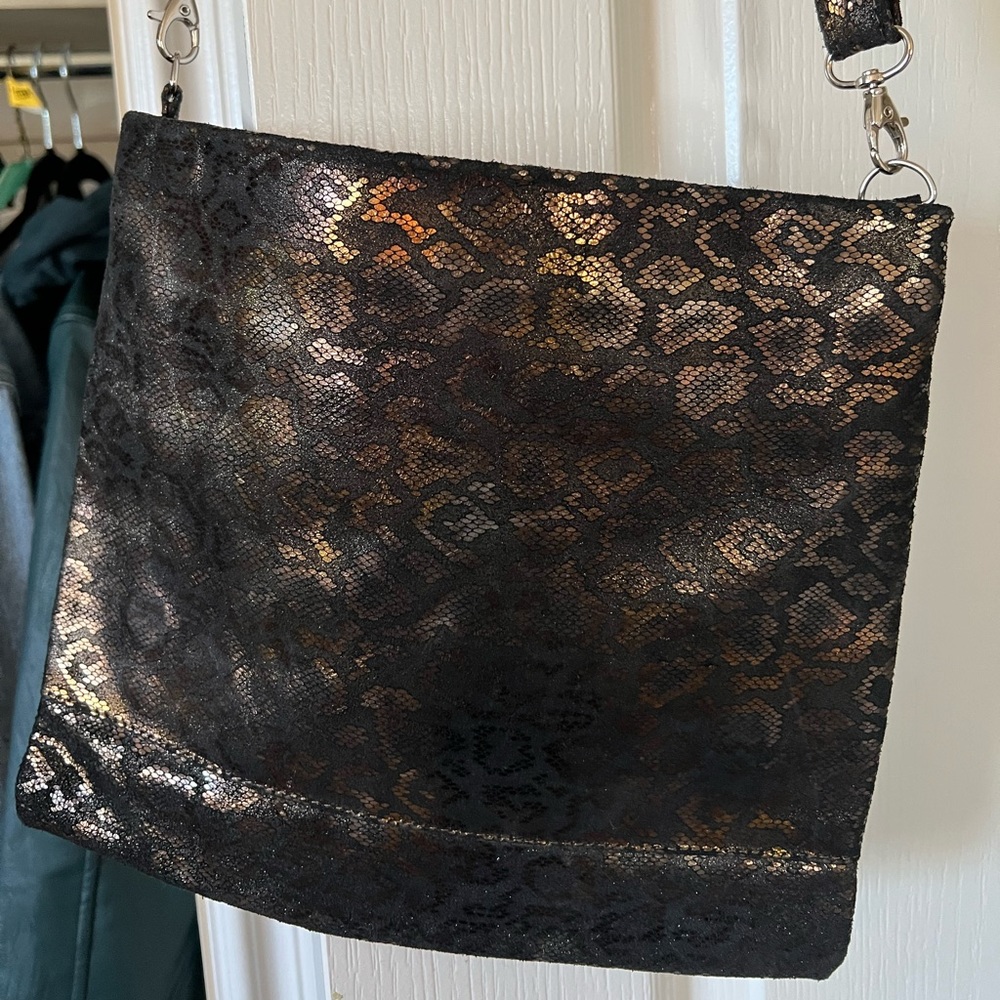 CoFi Leather Crossbody Convertible Clutch